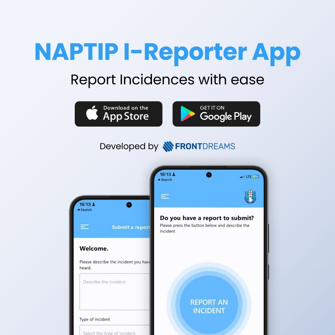 NAPTIP I-Reporter App