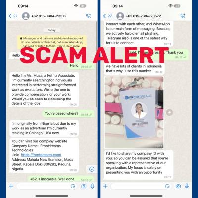 Scam Alert 1