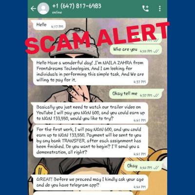 Scam Alert 3